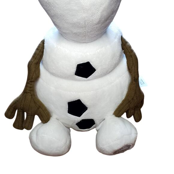 Frozen Olaf 15” Plush Doll Disney Store Authentic Stuffed Animal - Picture 3 of 8